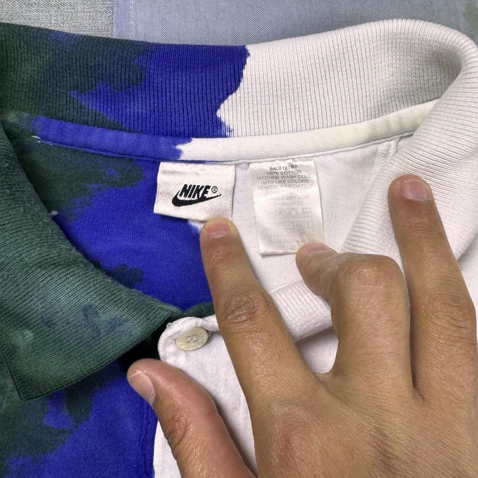 Vintage 90’s Nike Challenge Court Andre Agassi Shirt Polo Mens Jersey Size XL
