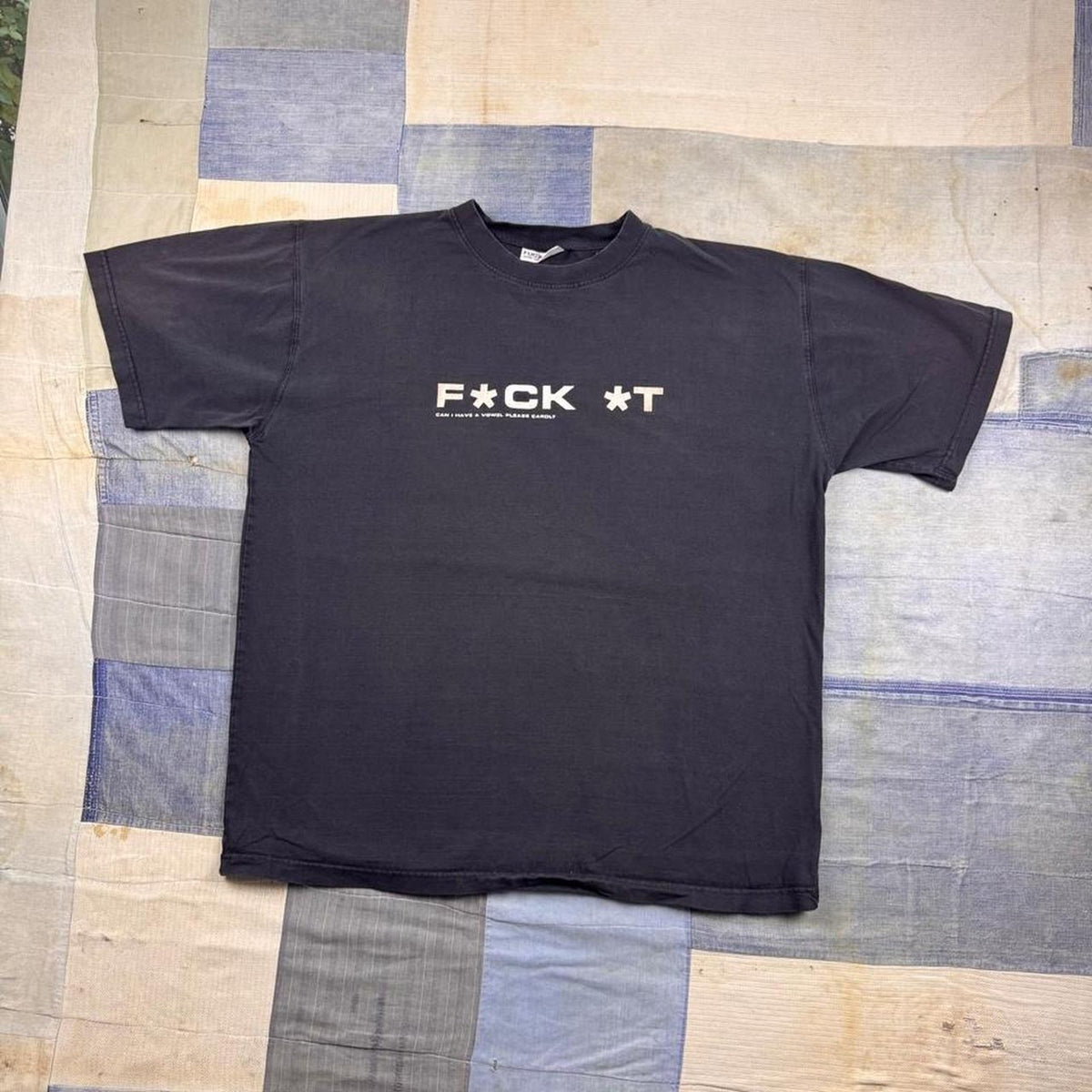 2000s Fuc7ed-Up “F*CK *T” Slogan Tee | XL Fit