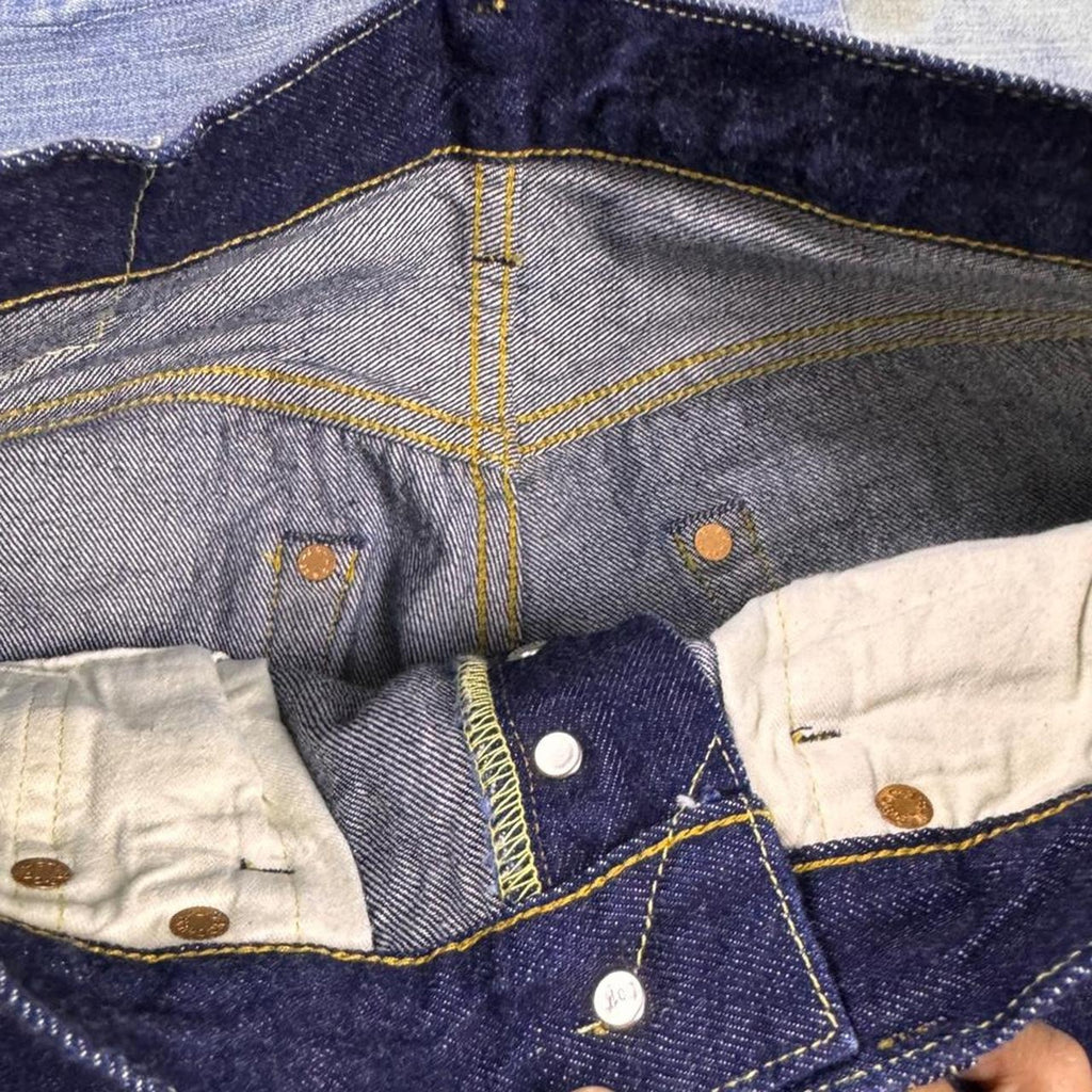 1990s Levi’s LVC 1950s 501XX Selvedge Denim Jeans Hidden Rivets | 28x29