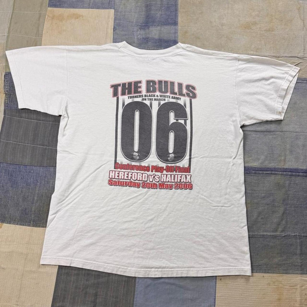 2006 Hereford United vs Halifax Conference Play-Off Final Soccer Tee | Large