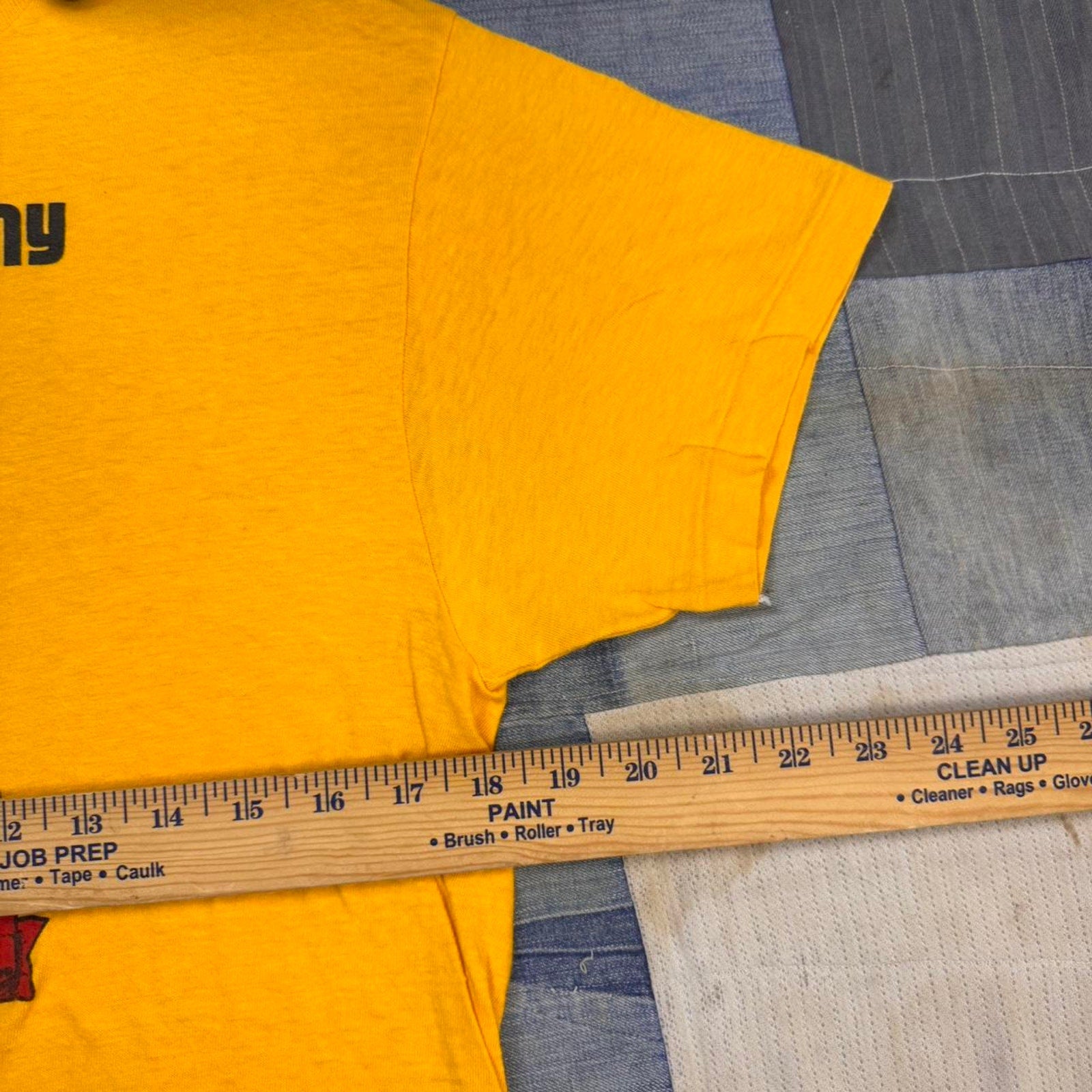 1970s Charlie company hanes military tee | L