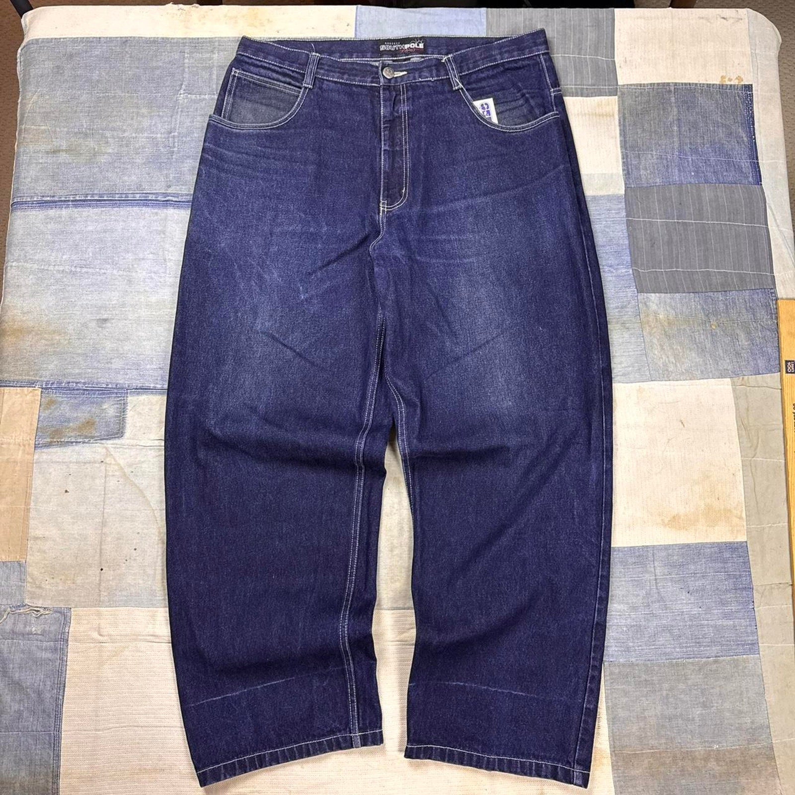 2000s Southpole White Tab jeans  | 38x30