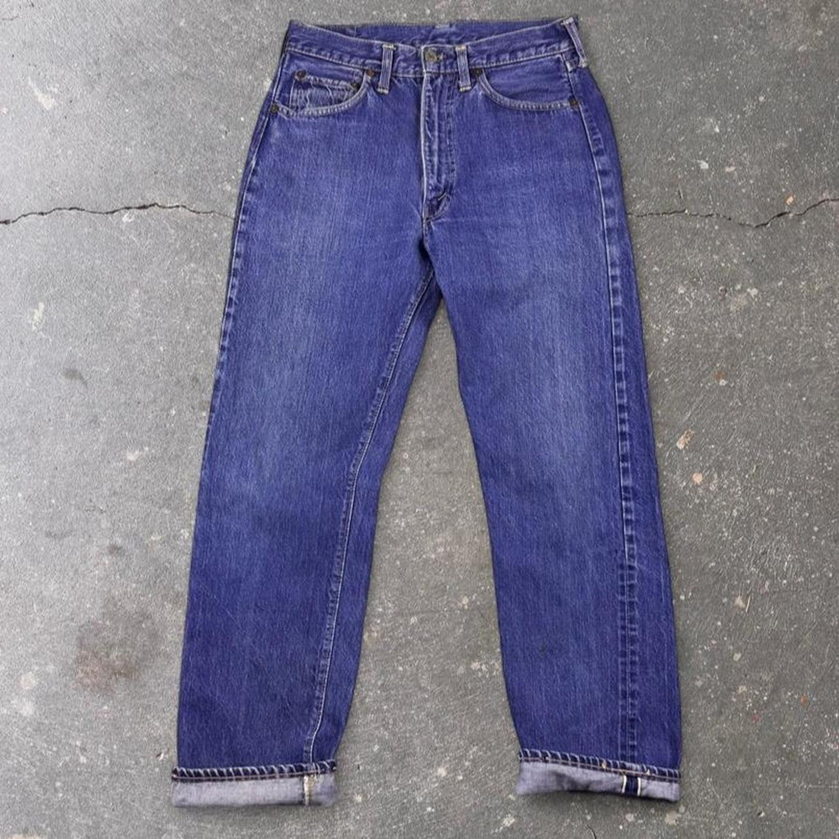 1960s Levi's 501ZXX Zip Fly Selvedge Jeans | 28x29