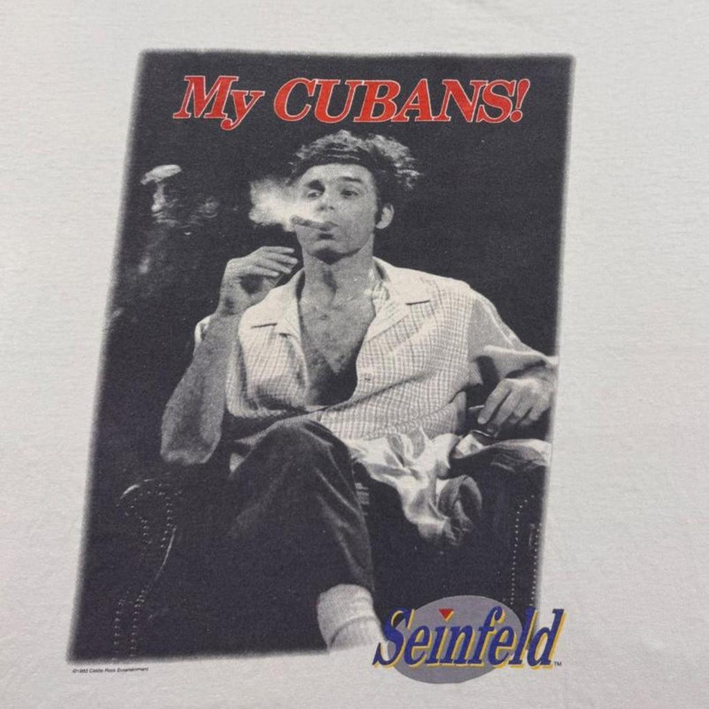 1990s Seinfeld Kramer “My Cubans!” NBC Experience Tee | Large