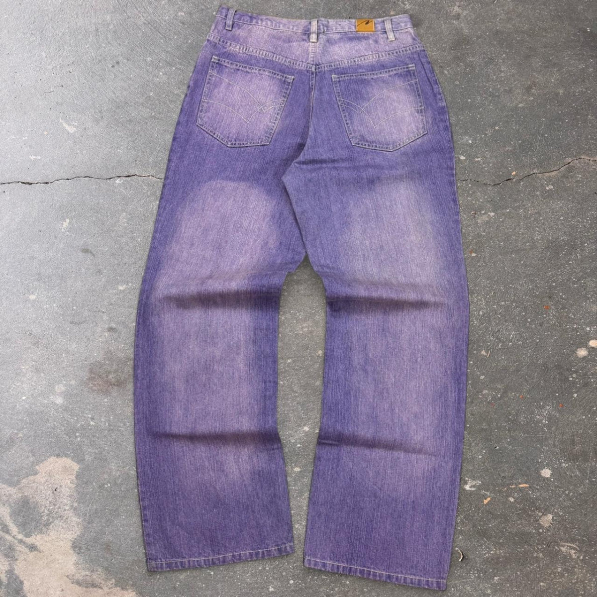 2000s tank wide leg jeans | 31x31