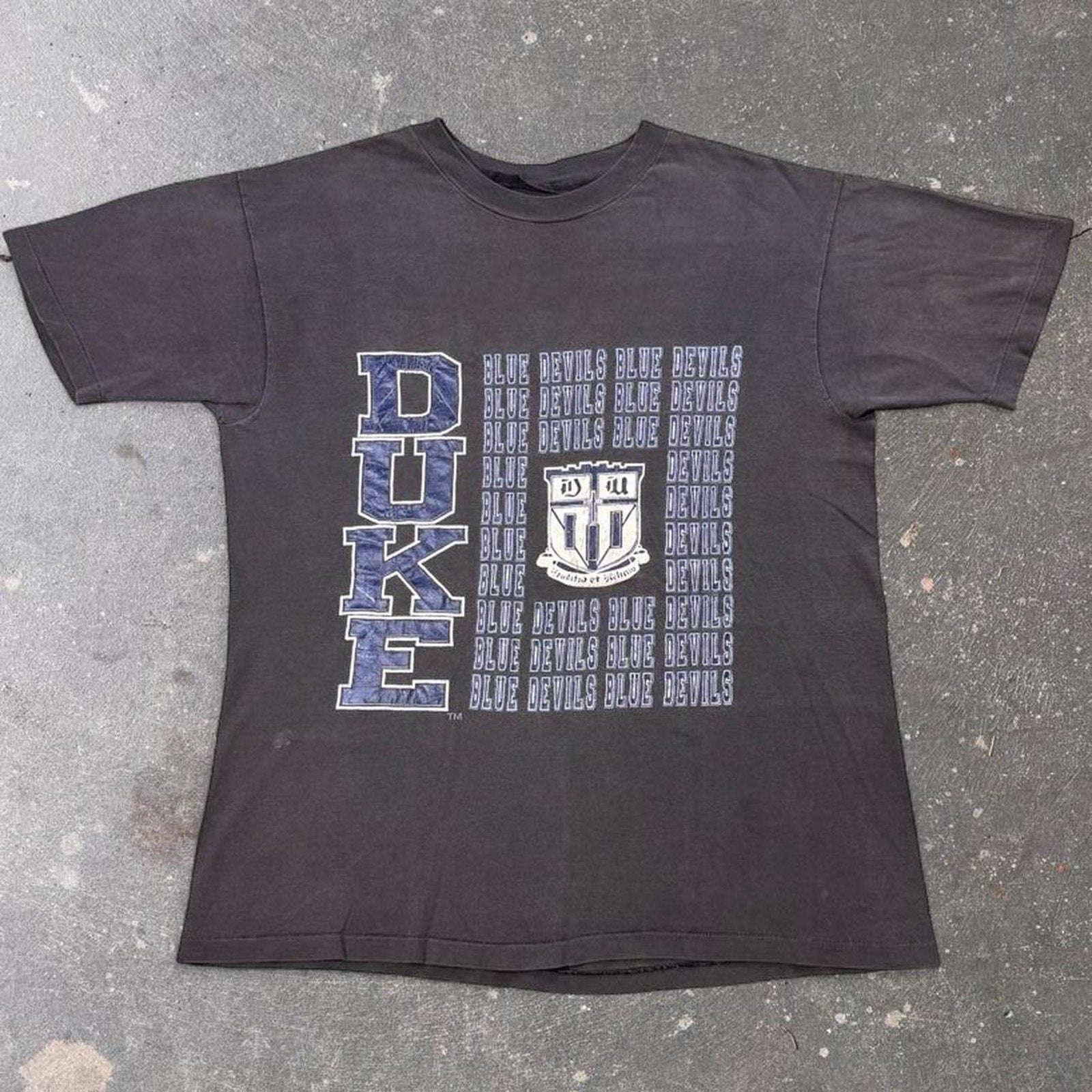 1990s Duke Blue Devils University Graphic Tee | Large