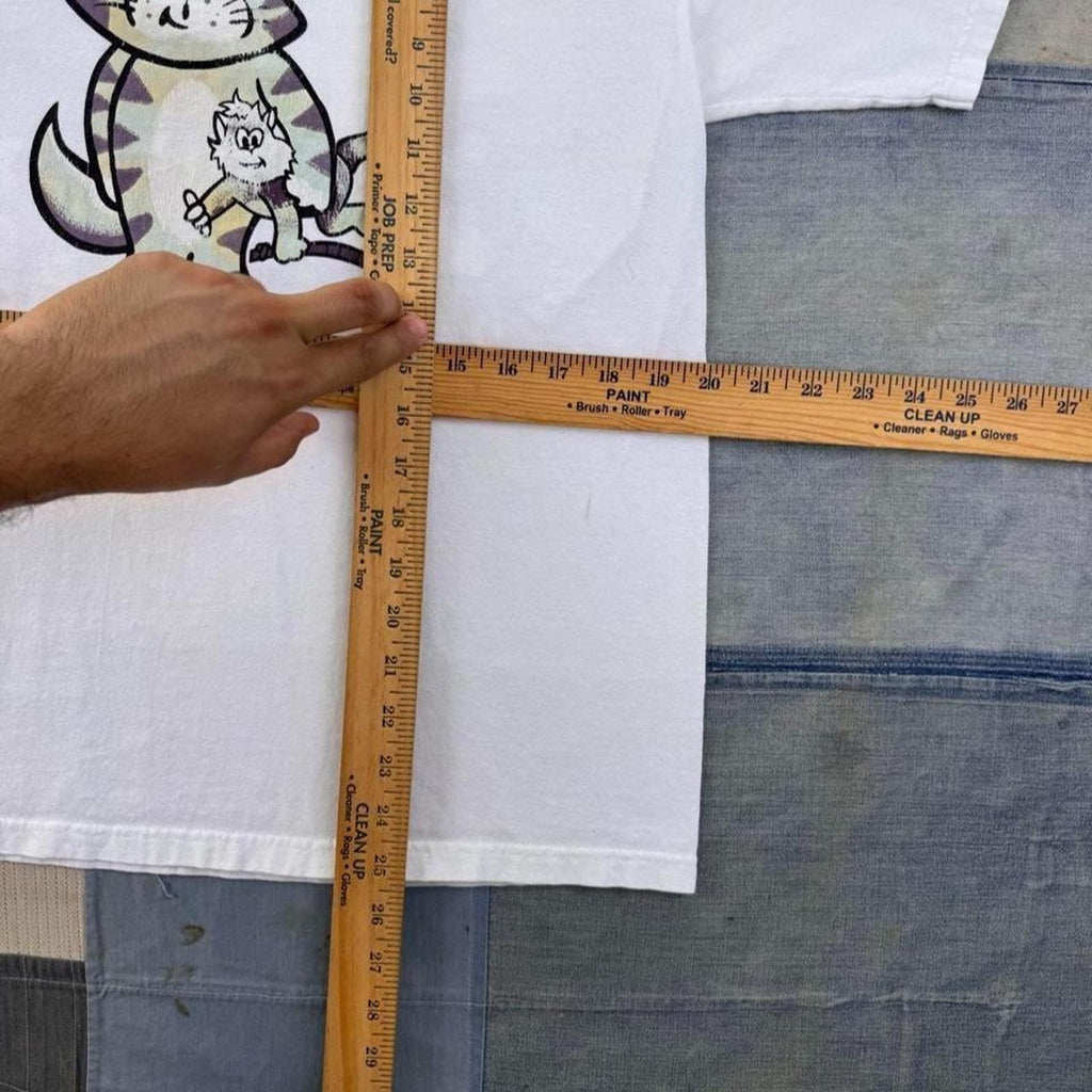 1990s Adopt A Cat Nassau Bahamas Double Sided Graphic Tee | Medium