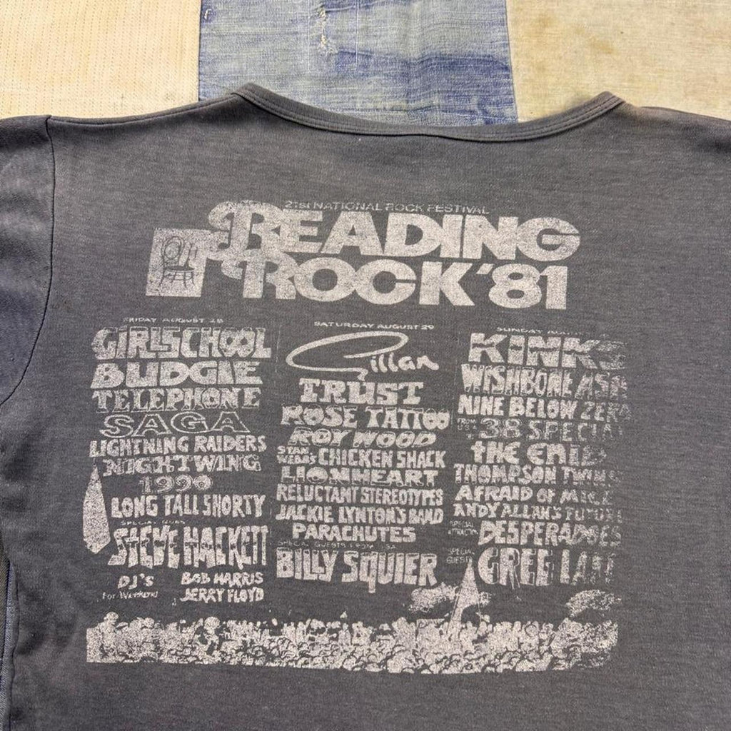 1981 Reading Rock Festival baby tee Womens | Large