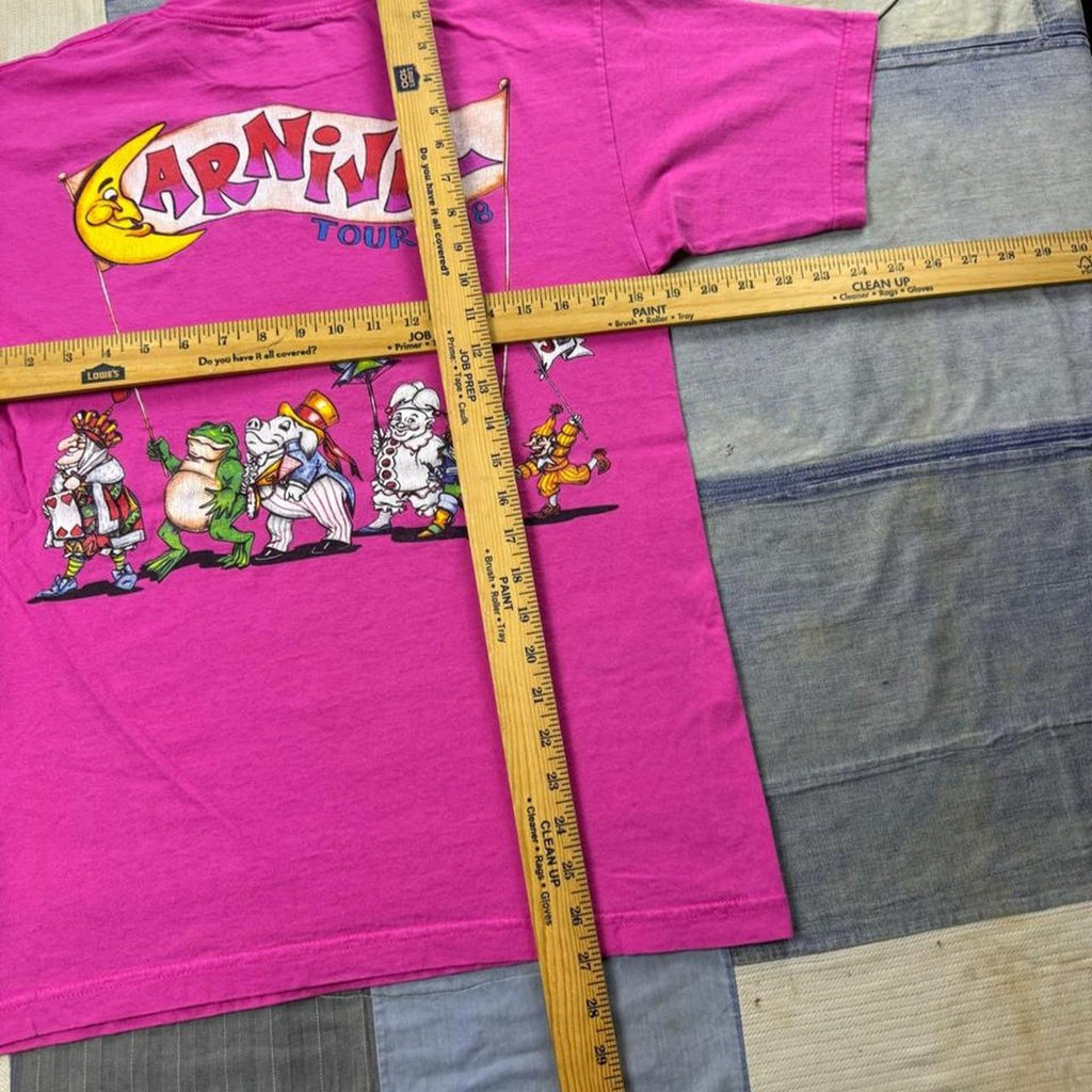 1998 Jimmy Buffett Carnival Tour Double-Sided Concert Tee | Medium