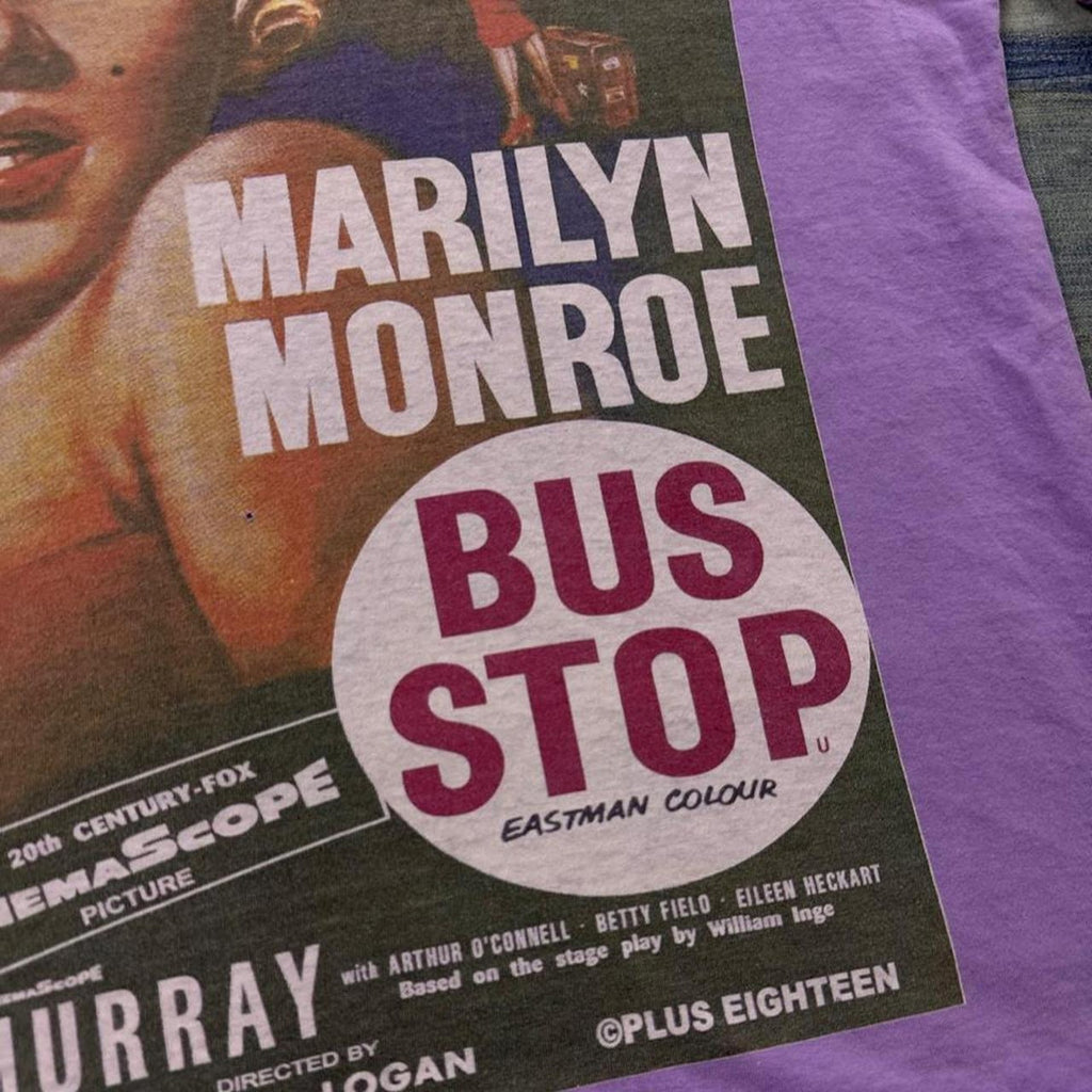 2000s Marilyn Monroe Bus Stop Movie Poster Tee Womens  | Small