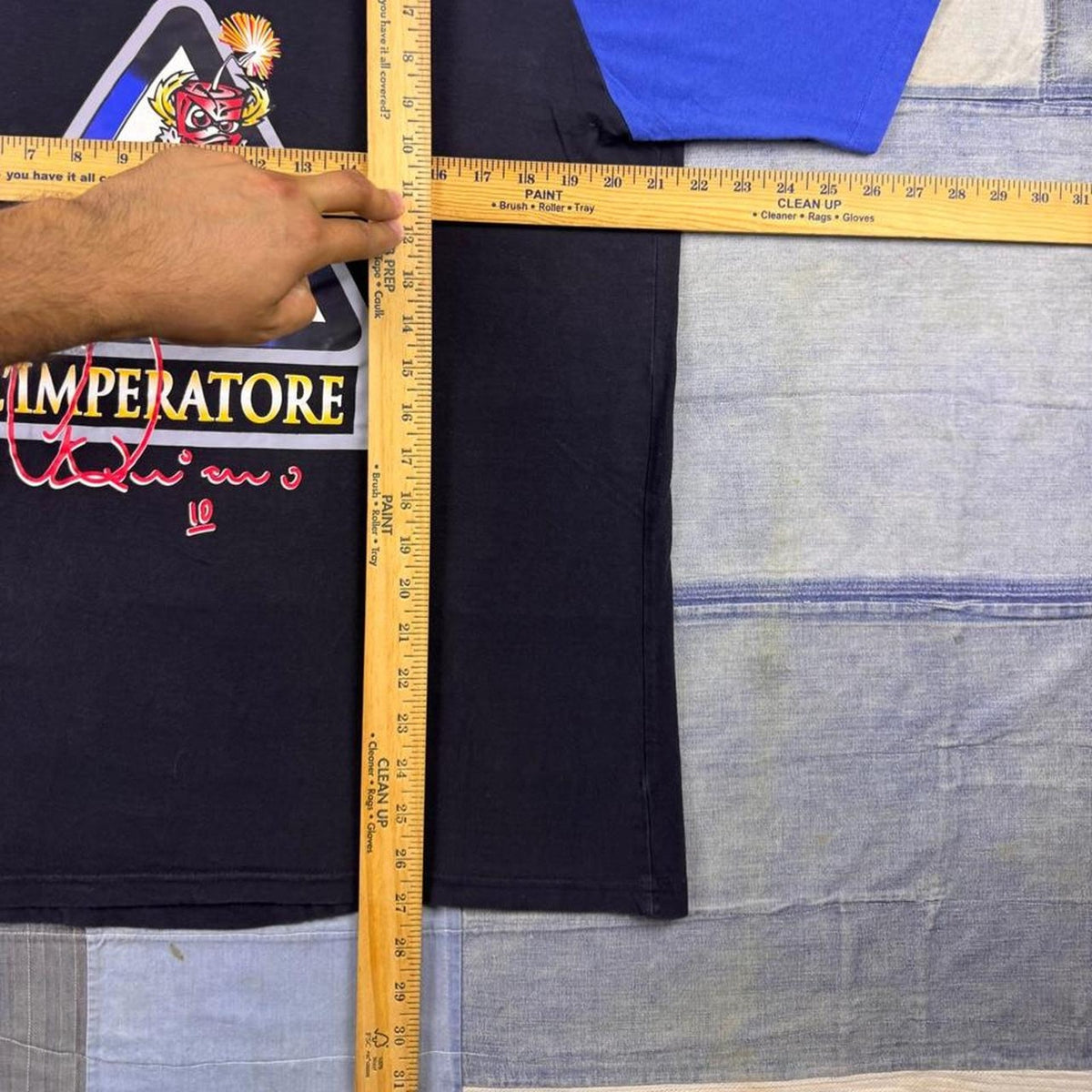2000s Adriano Inter Milan L'Imperatore Soccer Tee | Large