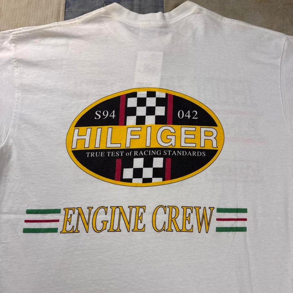 1994 Tommy Hilfiger Engine Crew racing tee | large