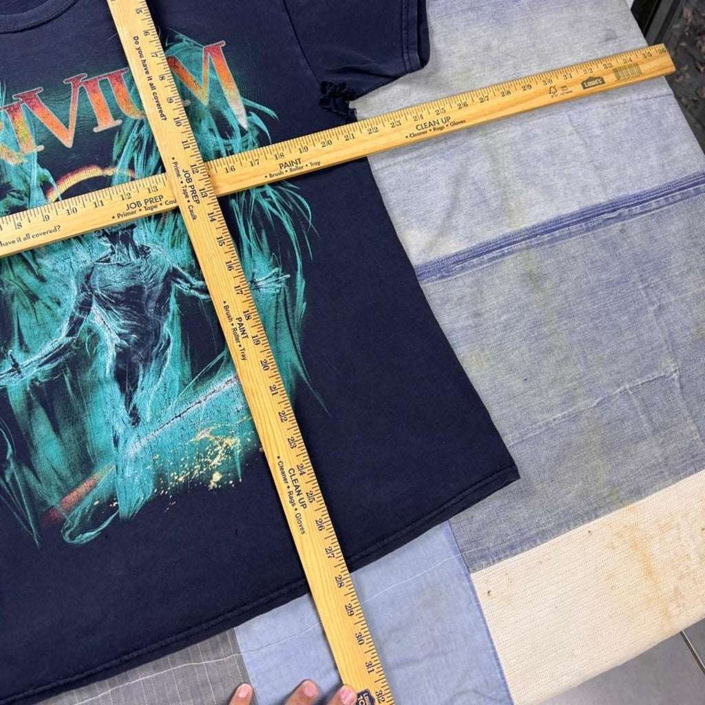 2010s Trivium double sided band tee | medium