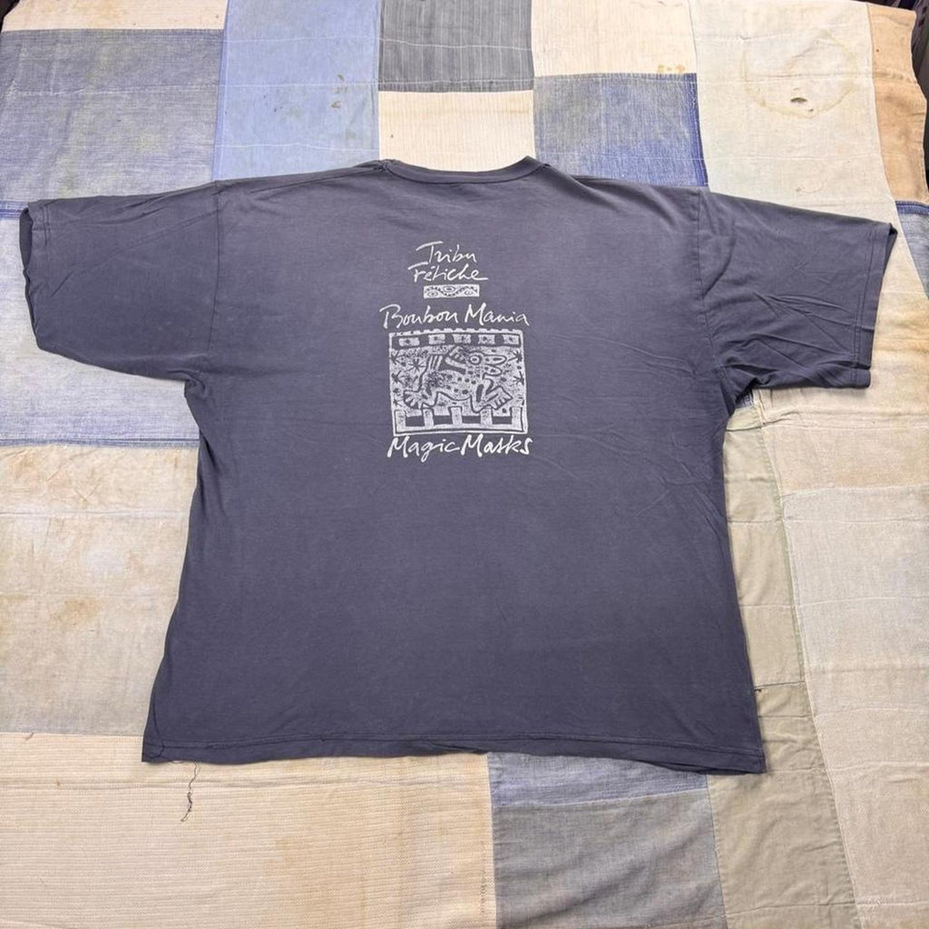 1990s Tribal Frehicle Bourbon Mania Magic Marks Tee | XL