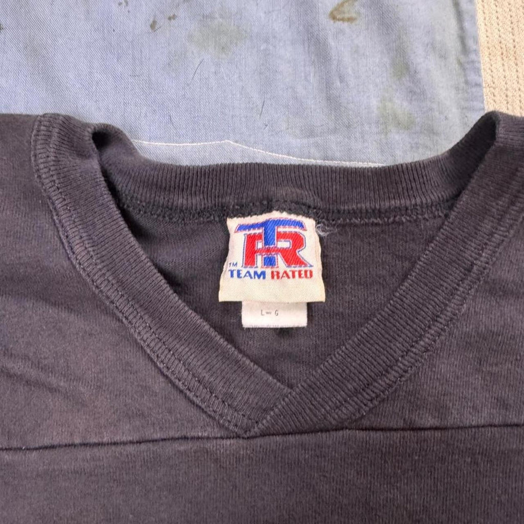 1990s Pittsburgh Penguins Team Rated Hockey Jersey Tee | Large