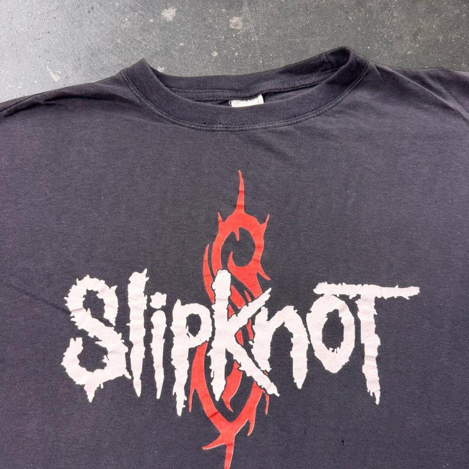 2000s Slipknot Tribal Logo Band Tee | XL