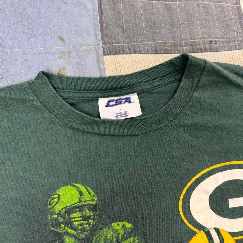 1999 Green Bay Packers Brett Favre Graphic Tee | Large
