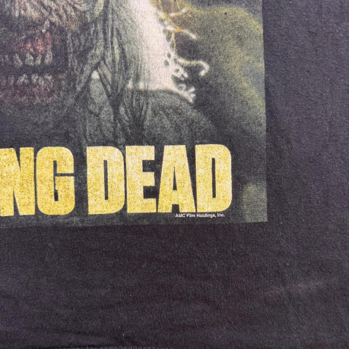 2010s The Walking Dead Walker Horde Horror Graphic Tee | Small