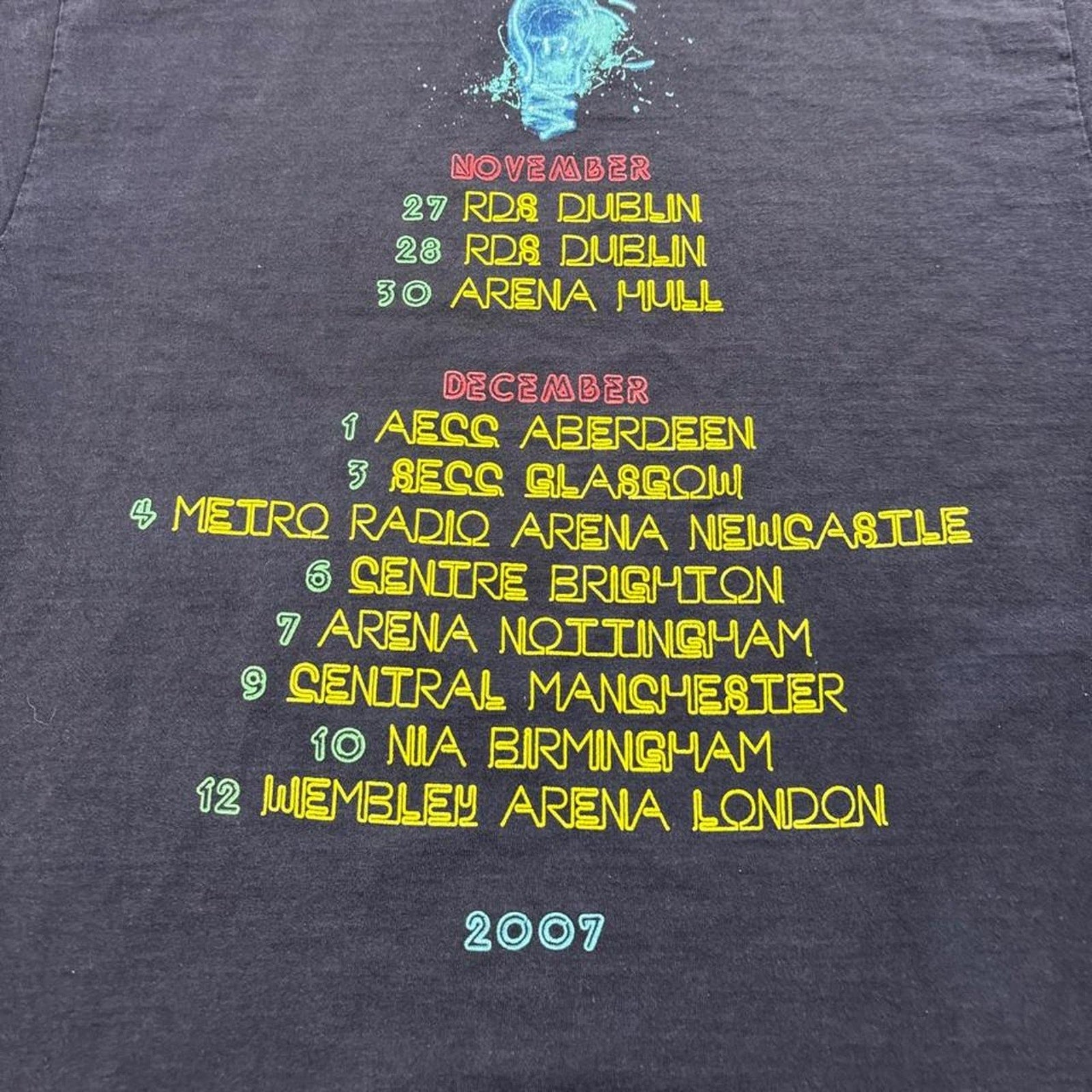 2007 Kings of Leon UK & Ireland Tour Tee | Medium