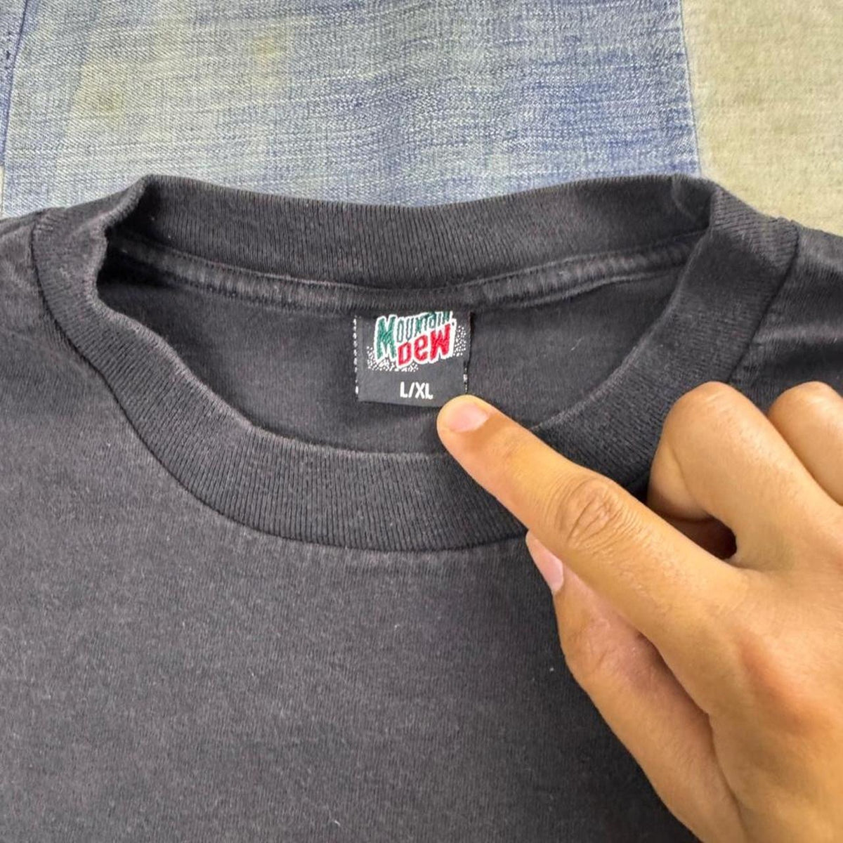 1990s Mountain Dew “Do the Dew” Double-Sided Promo Tee | L/XL