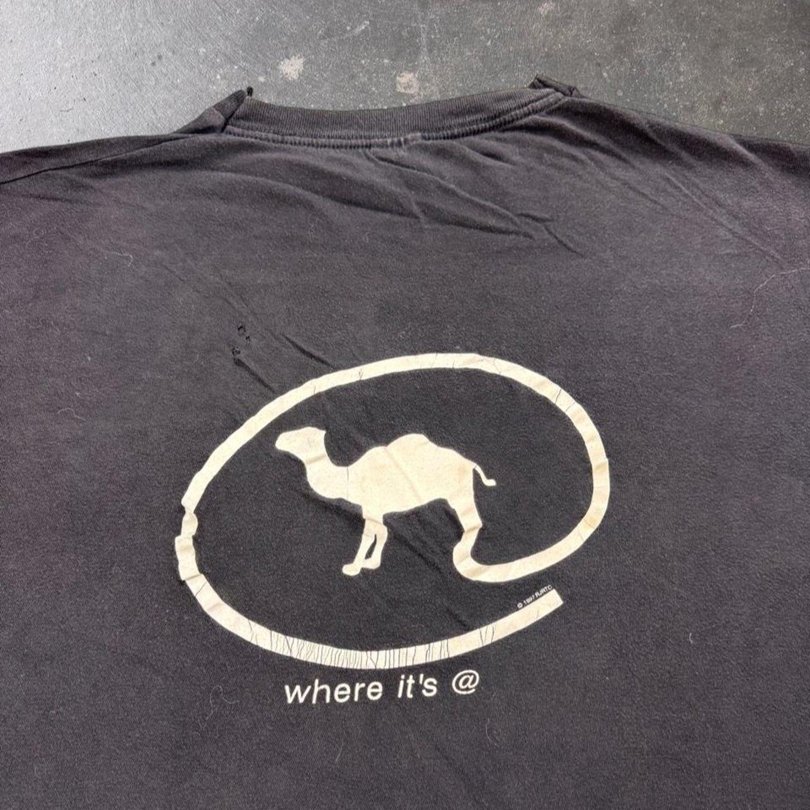 1990s Camel Where It’s At Double Sided Graphic Tee | XXL
