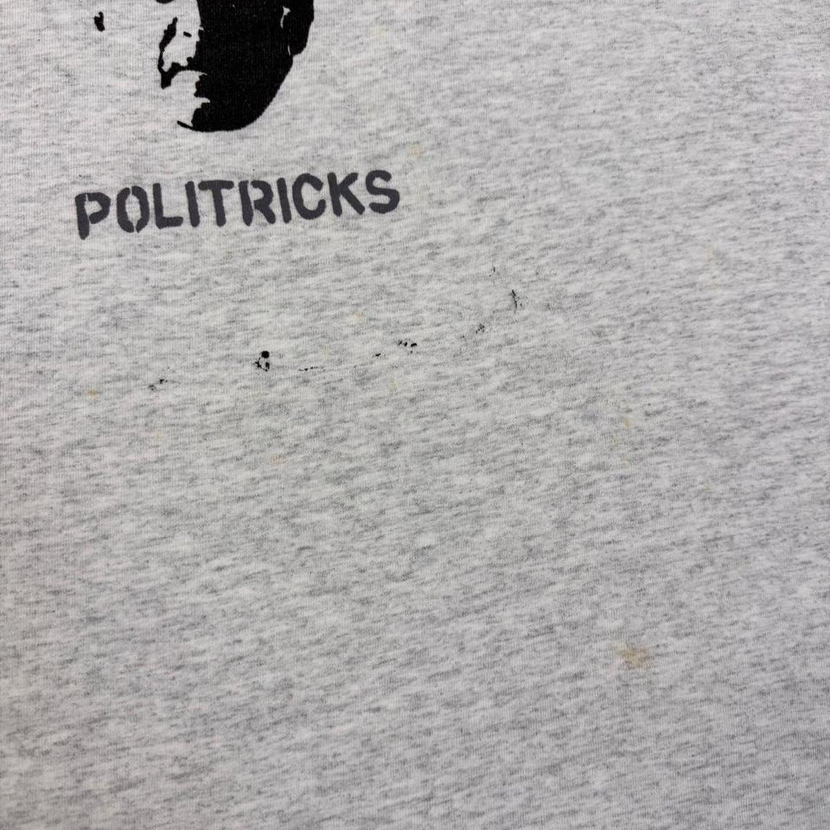 1990s George Bush Politricks Trix Bunny Parody Graphic Tee | Large