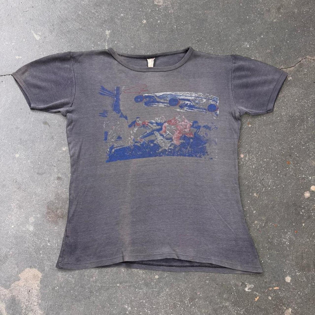 1981 Reading Rock Festival baby tee Womens | Large