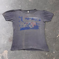1981 Reading Rock Festival baby tee Womens | Large