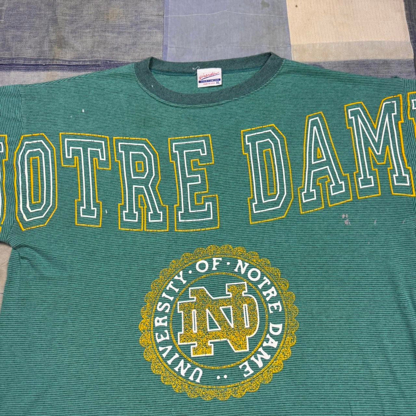90s vintage notre dame university