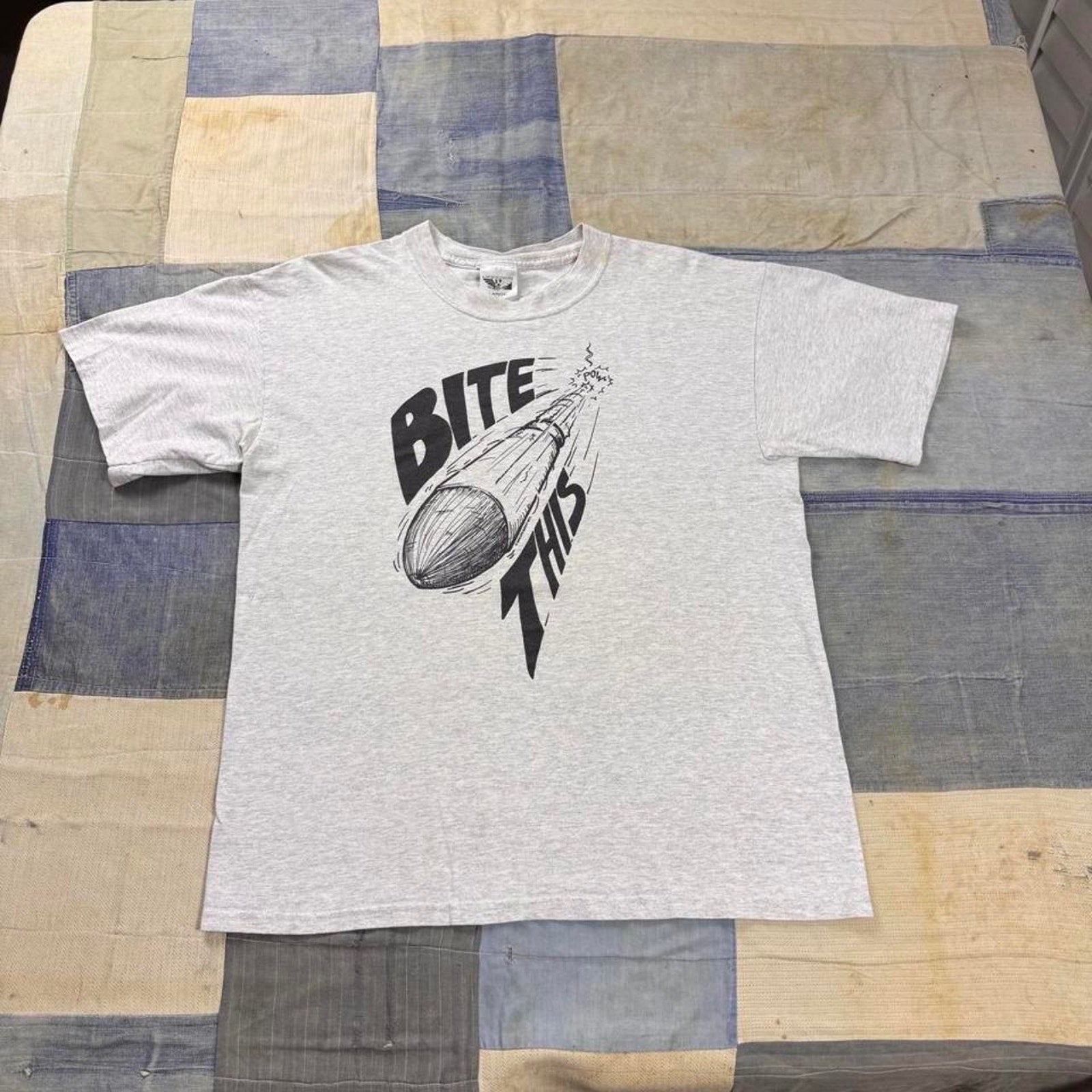 1990s Bite This Graphic Tee | Large