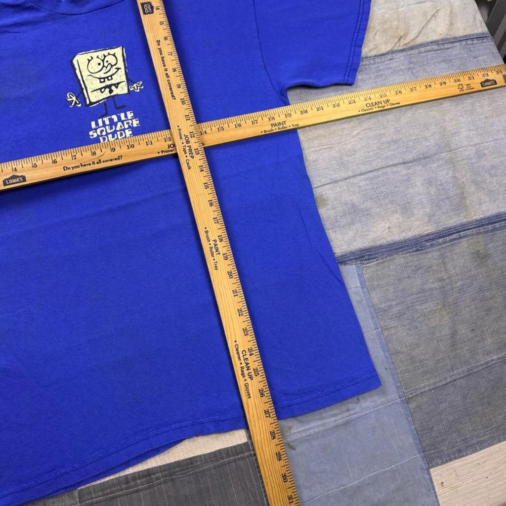 2001 SpongeBob Little Square Dude Graphic Tee | Large