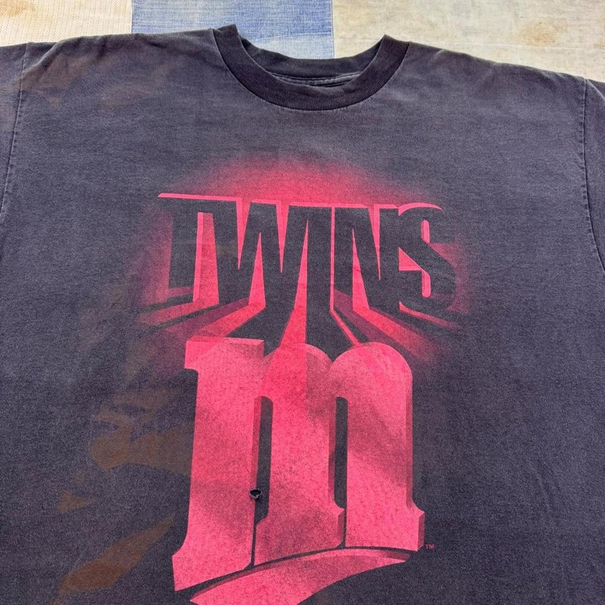 Vintage 90s Minnesota Twins Starter Big Logo Tee | XL