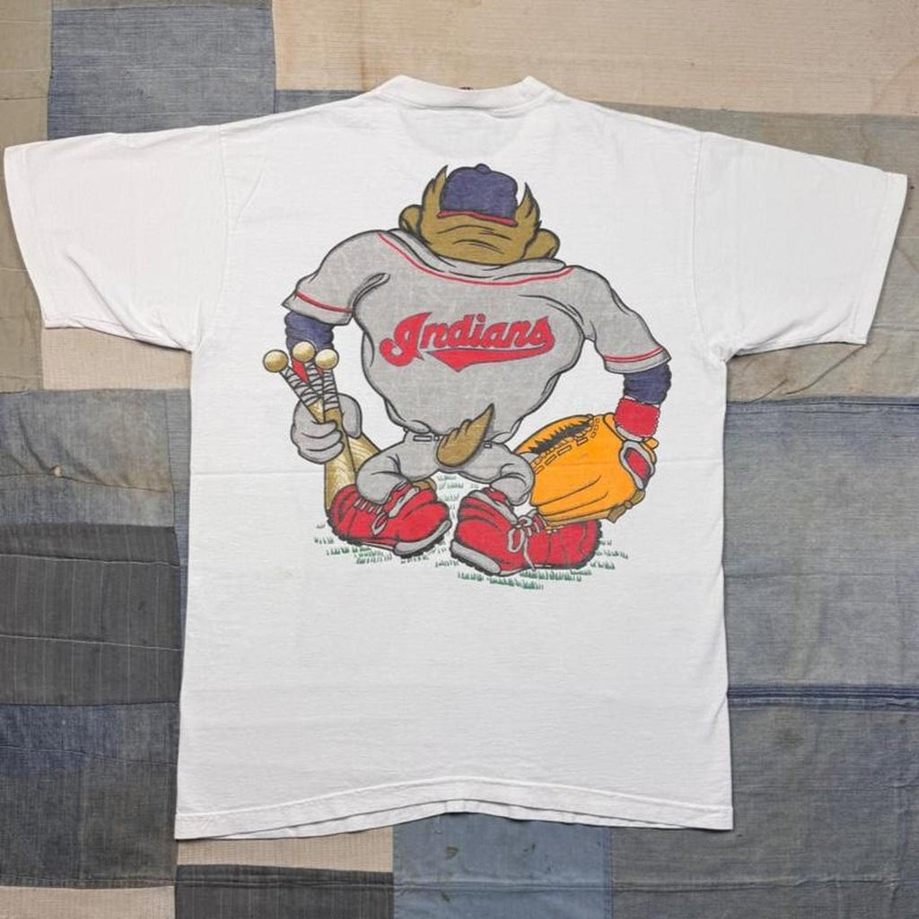 1990s Taz Cleveland Indians Mashup Tee | XL
