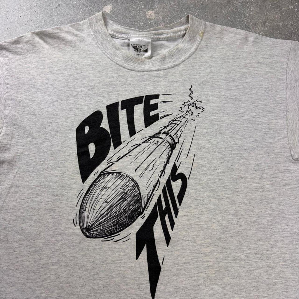 1990s Bite This Graphic Tee | Large
