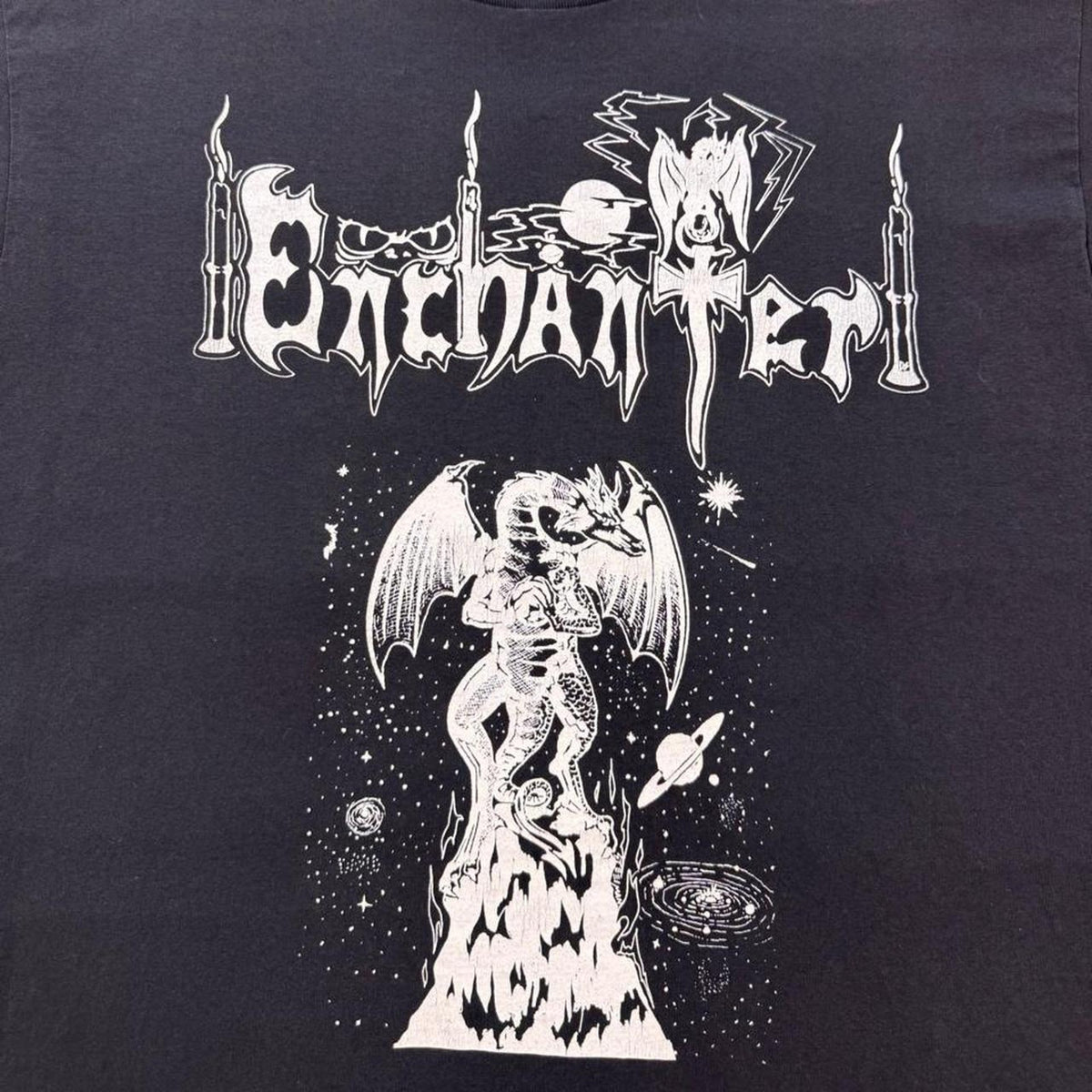1990s Enchanter Heavy Metal Fantasy Graphic Band Tee | XL