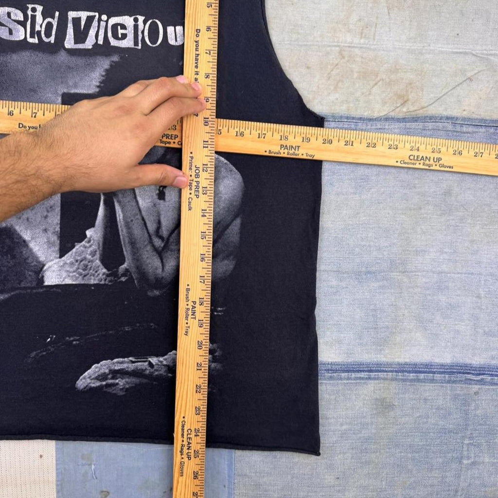 1990s Sid Vicious Sex Pistols Cutoff Band Tee | Medium