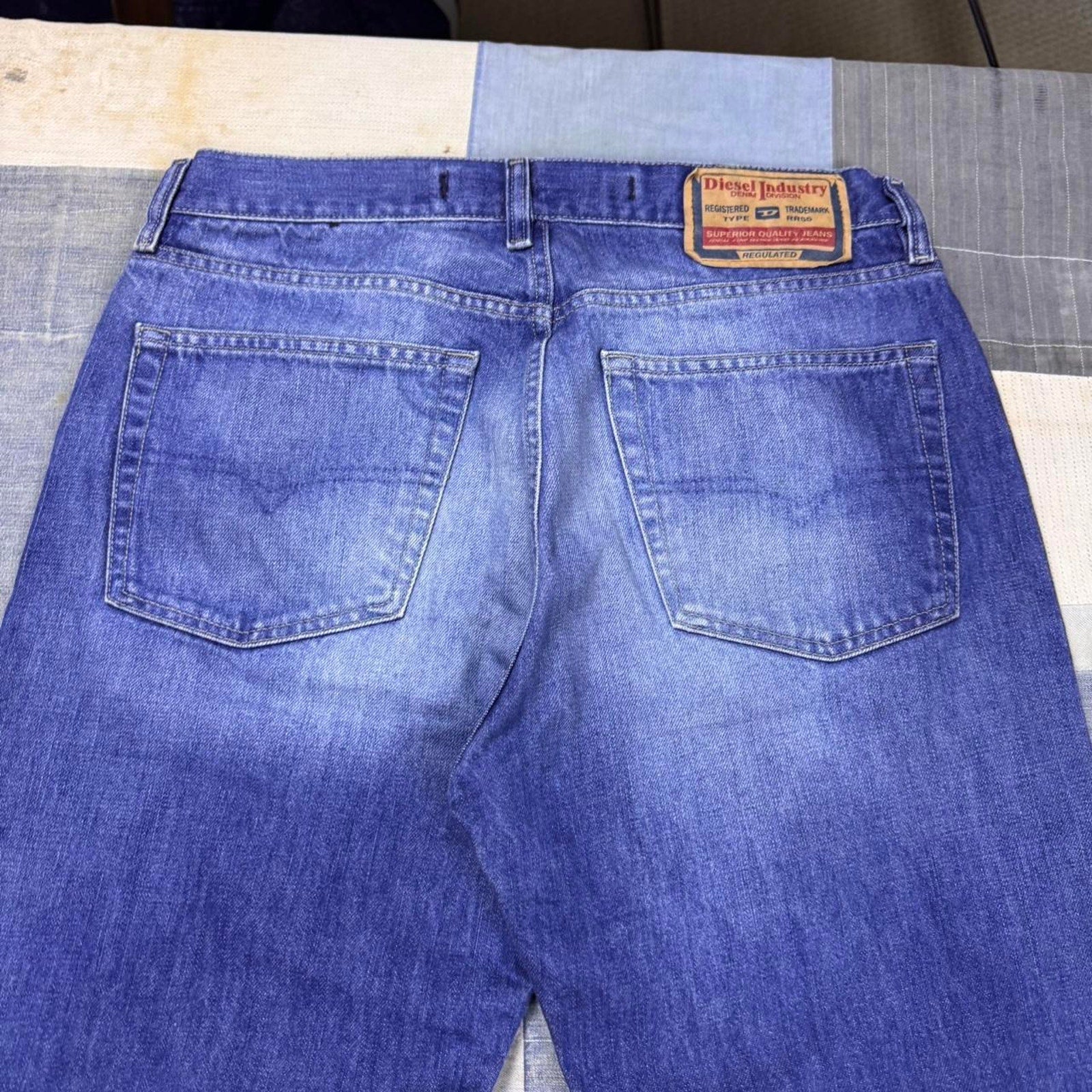 2000s diesel Boot cut flared denim jeans | 32 x 29.5