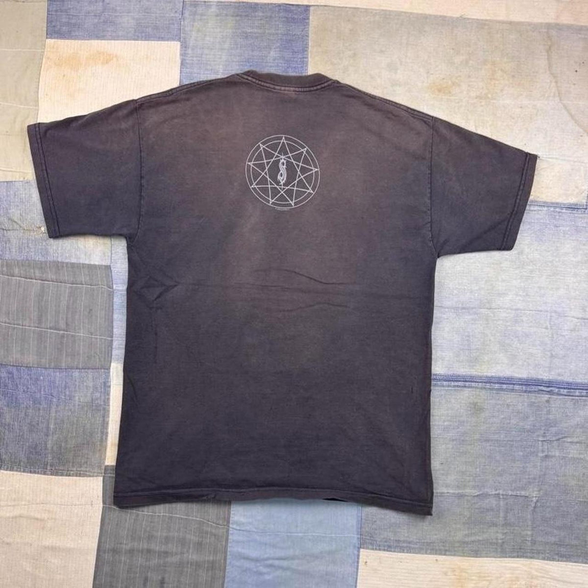 2003 Slipknot Pentagram Collage Double Sided Band Tee | Medium