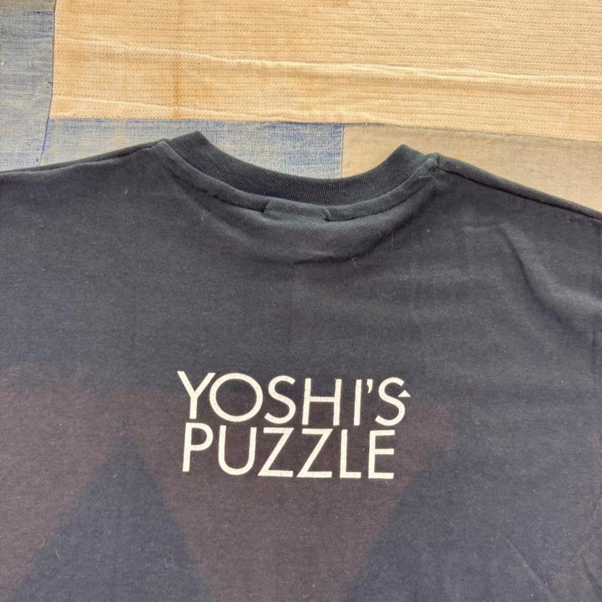 1980s Yoshi's 3D Puzzle Geometric Promo Tee | Large