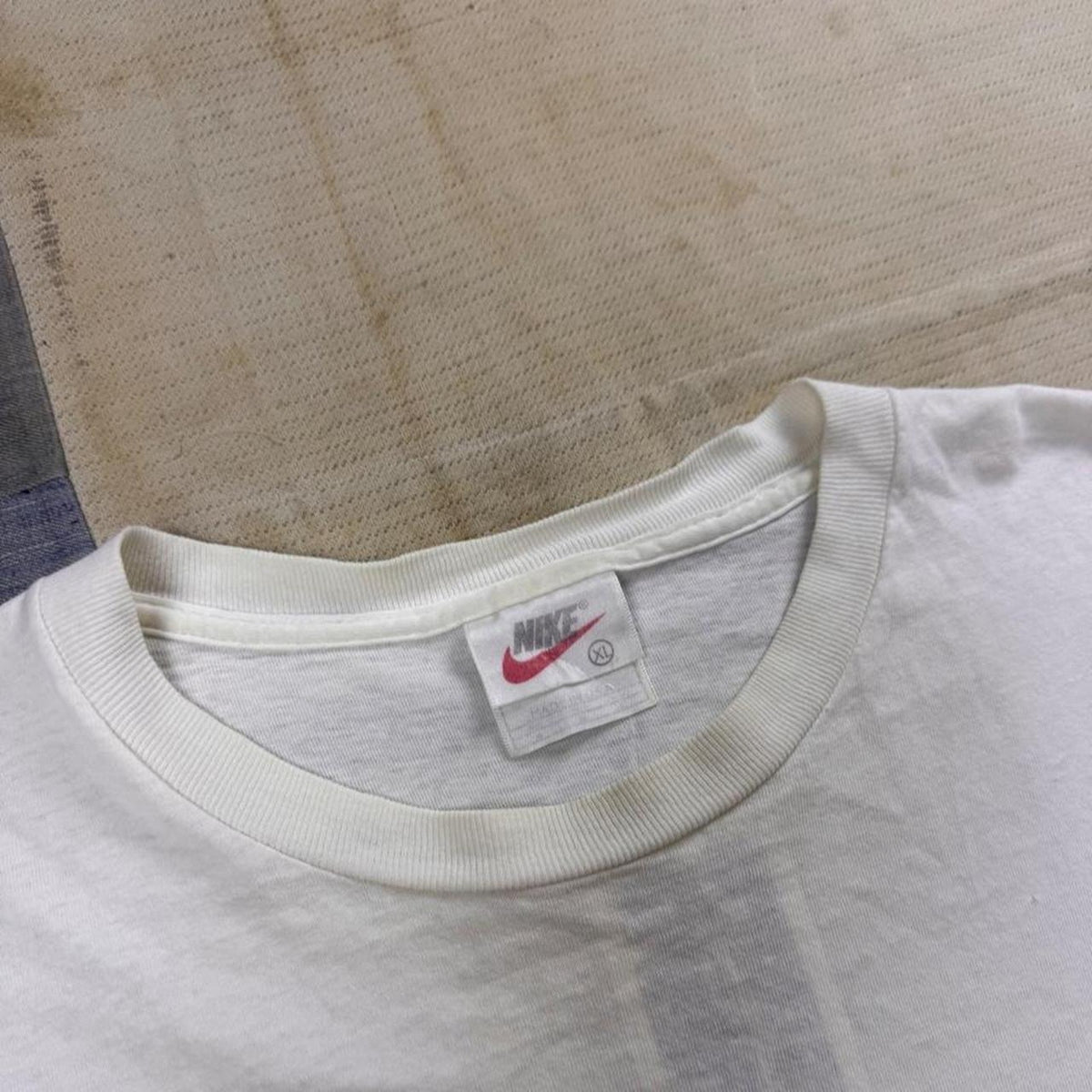 1990s Nike Swim Big Swoosh Graphic Tee | XXL