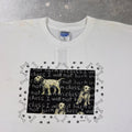 1997 Dalmatian “I Will Not Bark in Class” Dog Graphic Tee | Extra Large