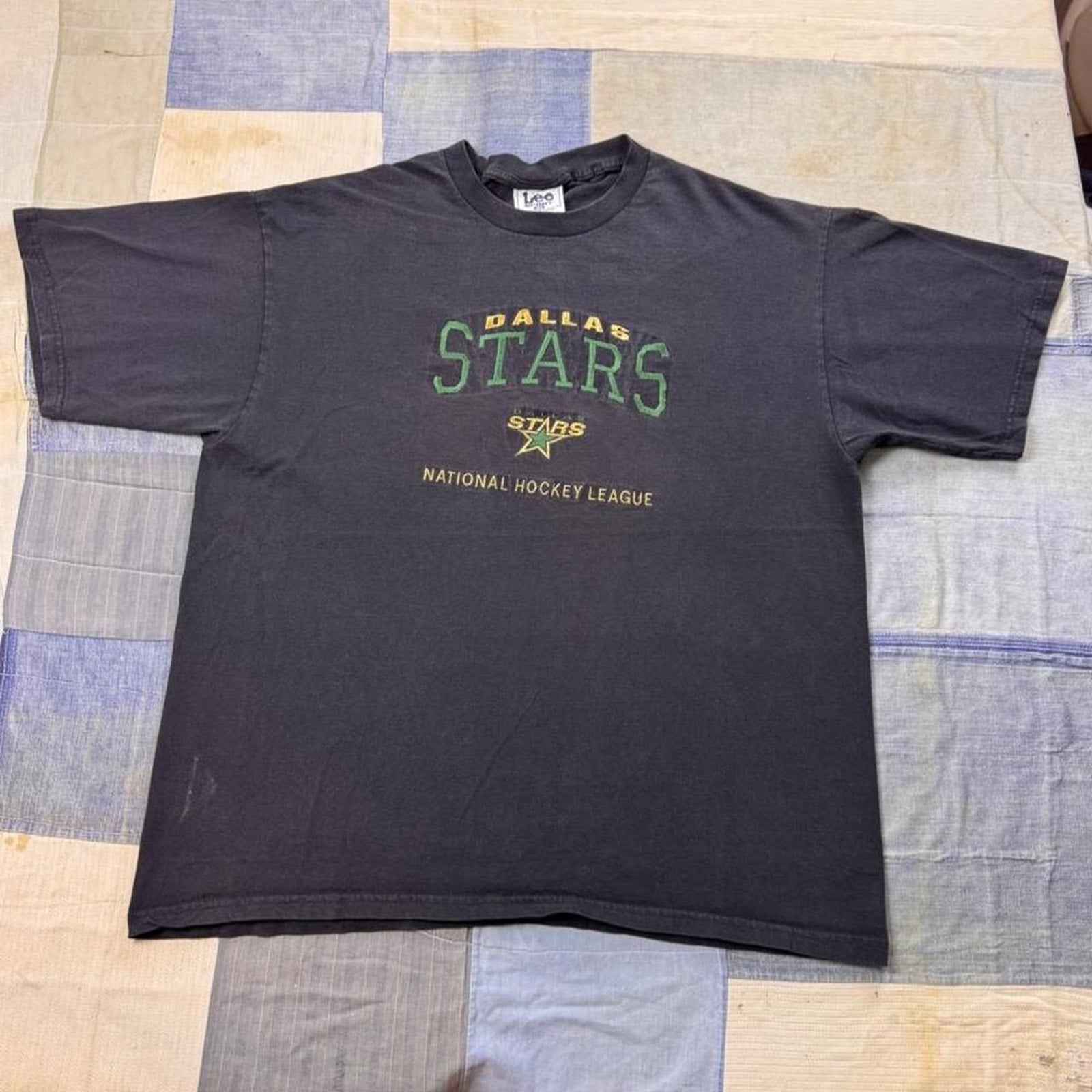 1990s Dallas Stars Embroidered NHL Tee | XL