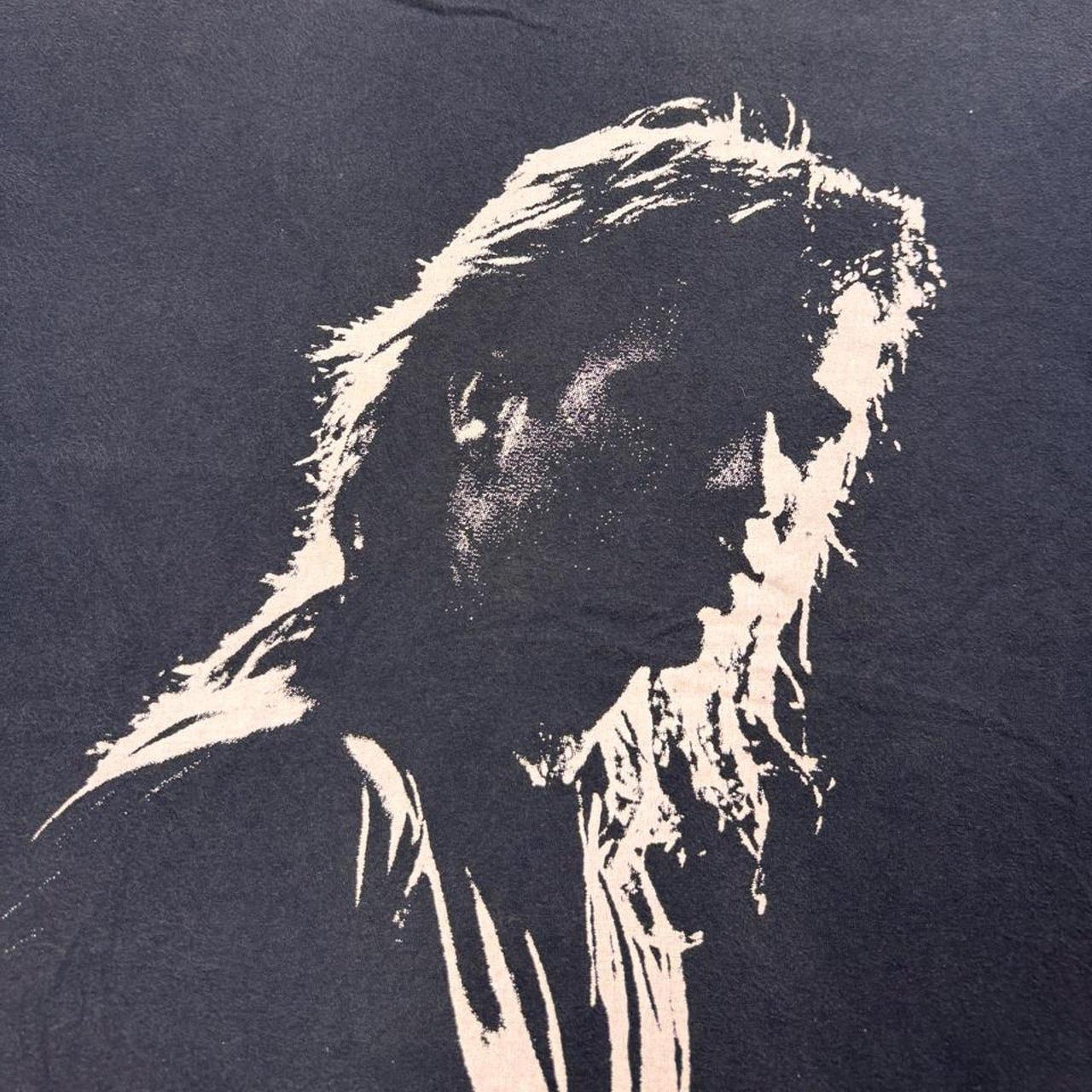 1990s Andre Agassi Tennis Portrait Tee | Large