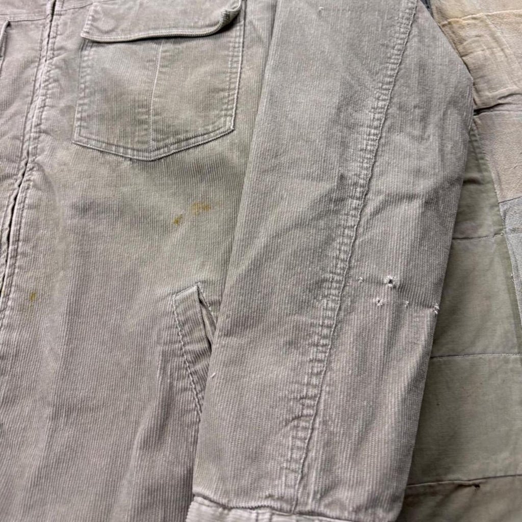 2000s quiksilver corduroy sherpa lined workwear