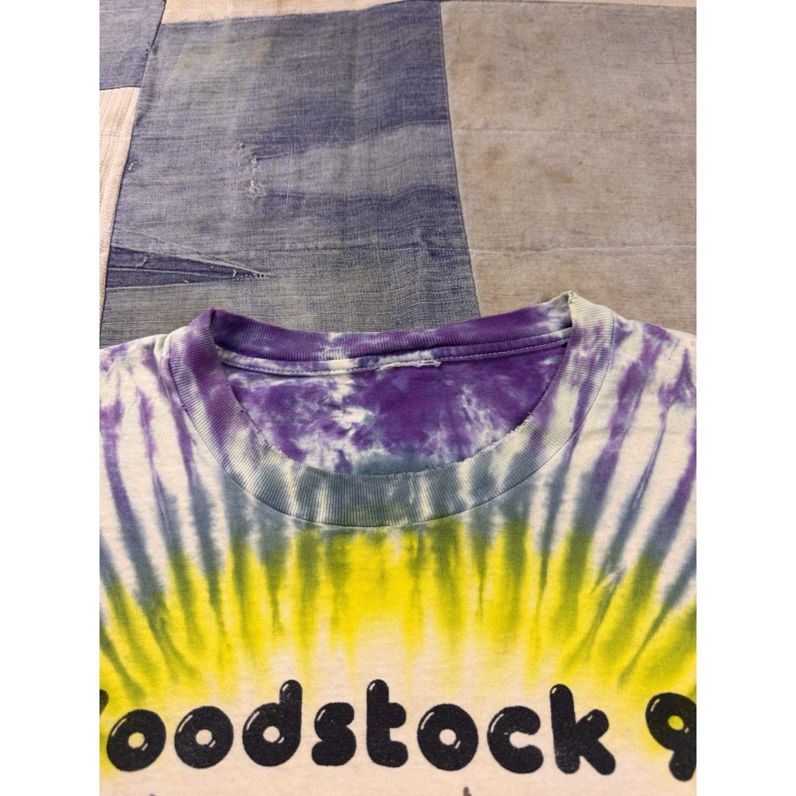 1999 Woodstock 30th Anniversary Tie Dye Tee | XL