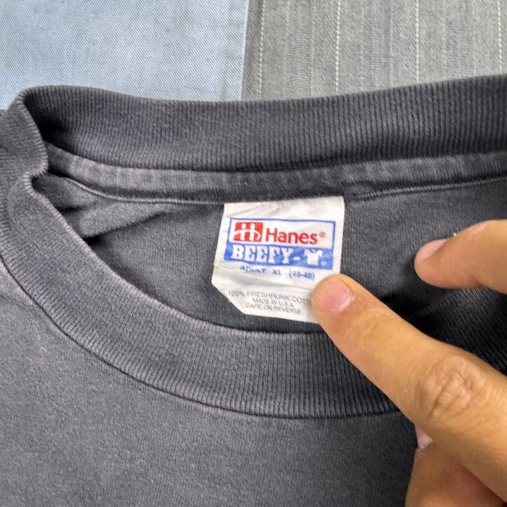 1990s Charles Schwab Corporate Logo Tee | XL