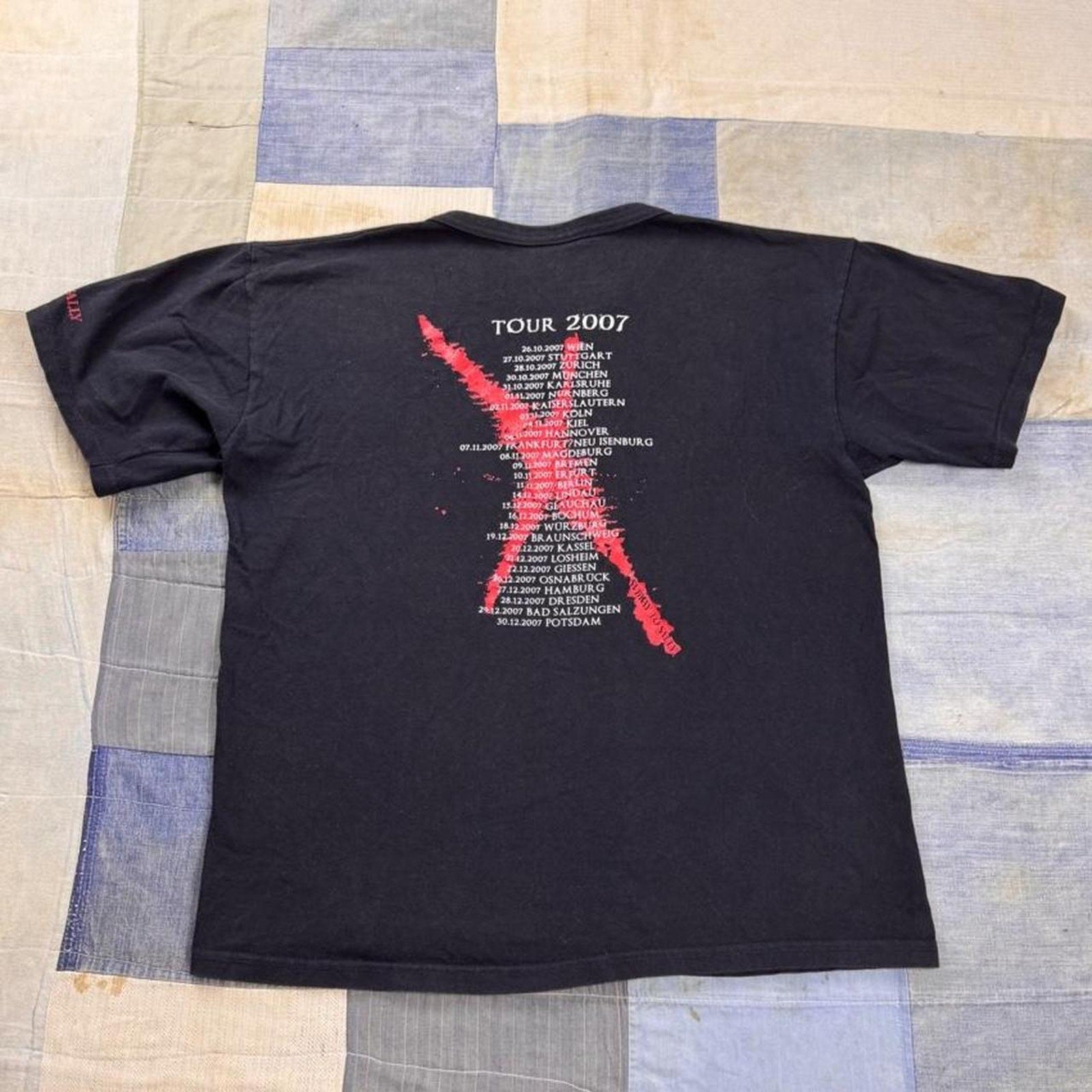 2007 Subway to Sally Bastard European Tour Band Tee | XL