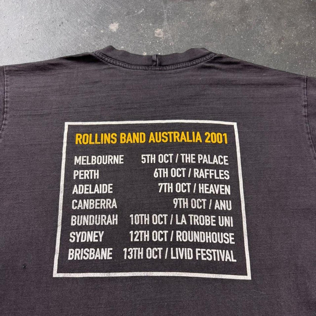 2001 Rollins Band “Nice” Australia Tour tee | xl