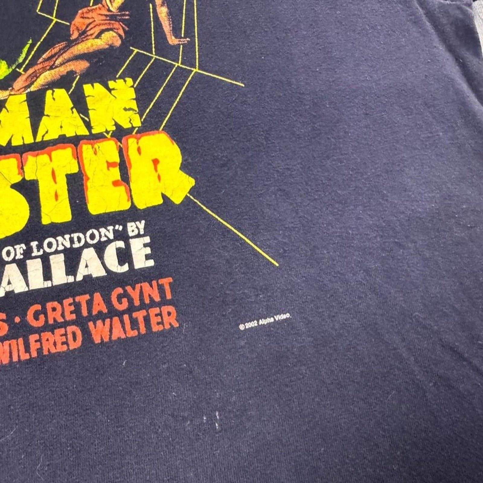 2002 Bela Lugosi The Human Monster Horror Movie Tee | Medium