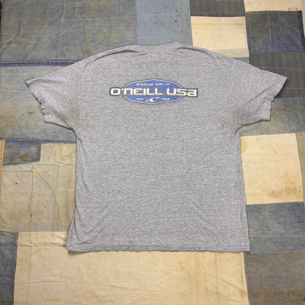 2000s O’Neill grey surf tee | XL